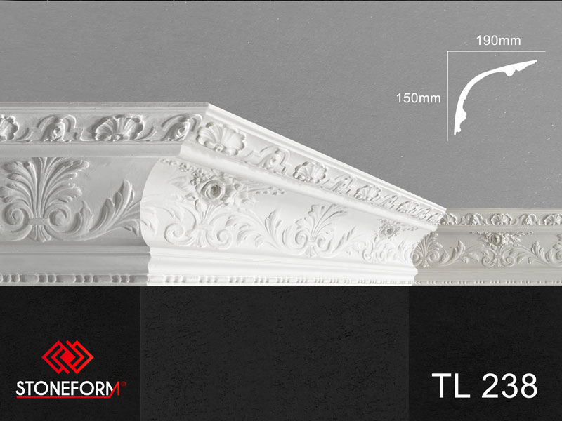 Taklist-TL238_150x190mm_stoneform_gips_stuckaturer_stockholm