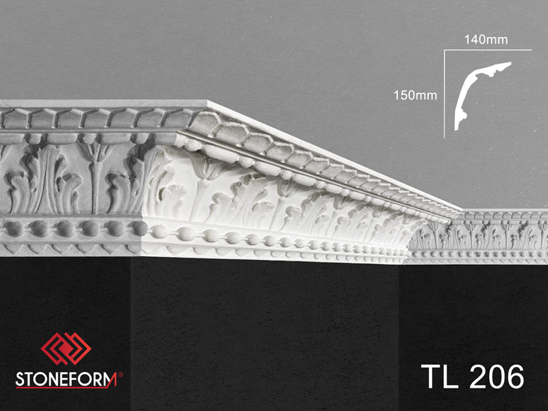 Taklist-TL206_150x140mm_stoneform_gips_stuckaturer_stockholm1