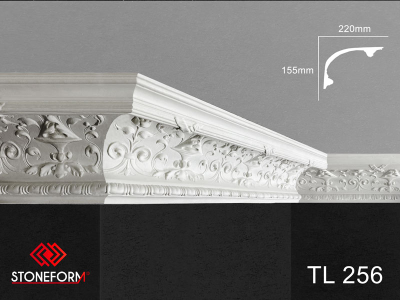 Taklist-TL256_155x220mm_stoneform_ab_produkter_gips_stuckaturer_stockholm