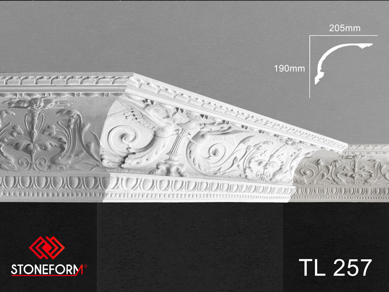 Taklist-TL257_190x205mm_stoneform_ab_produkter_gips_stuckaturer_stockholm1