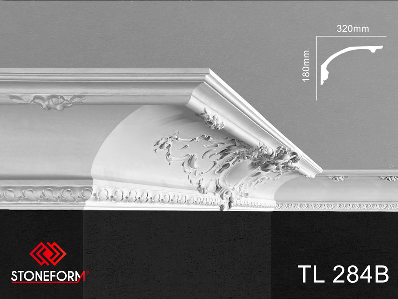 Taklist-TL284B_180x320mm_stoneform_ab_produkter_gips_stuckaturer_stockholm